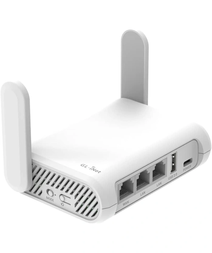 wifi Router, gigabit ethernet ports, portable travel, Dual-band