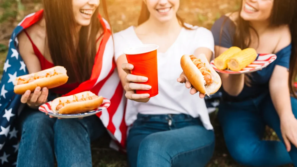Celebrate National Hot Dog Day with a Backyard BBQ.-full image